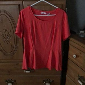 Tee shirt material, worn once, new condition